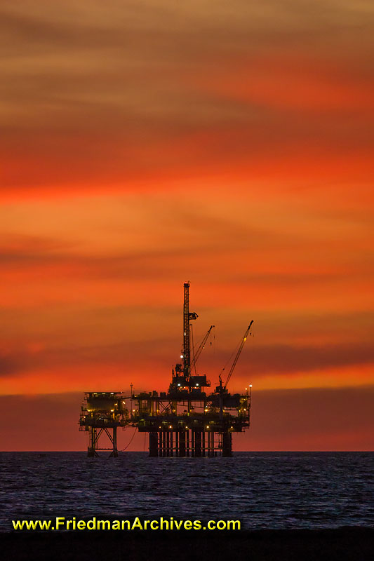 energy,offshore,drilling,oil,orange,petrolium,independence,sunset,sunrise,big oil,
